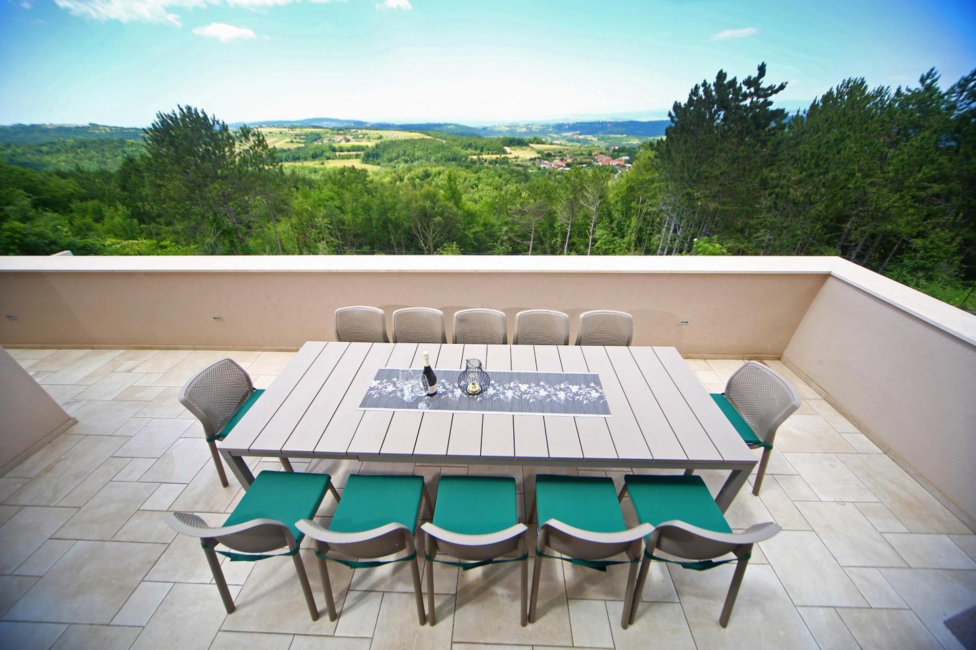 Luxury Villa Gradin Gračišče Eksteriør billede
