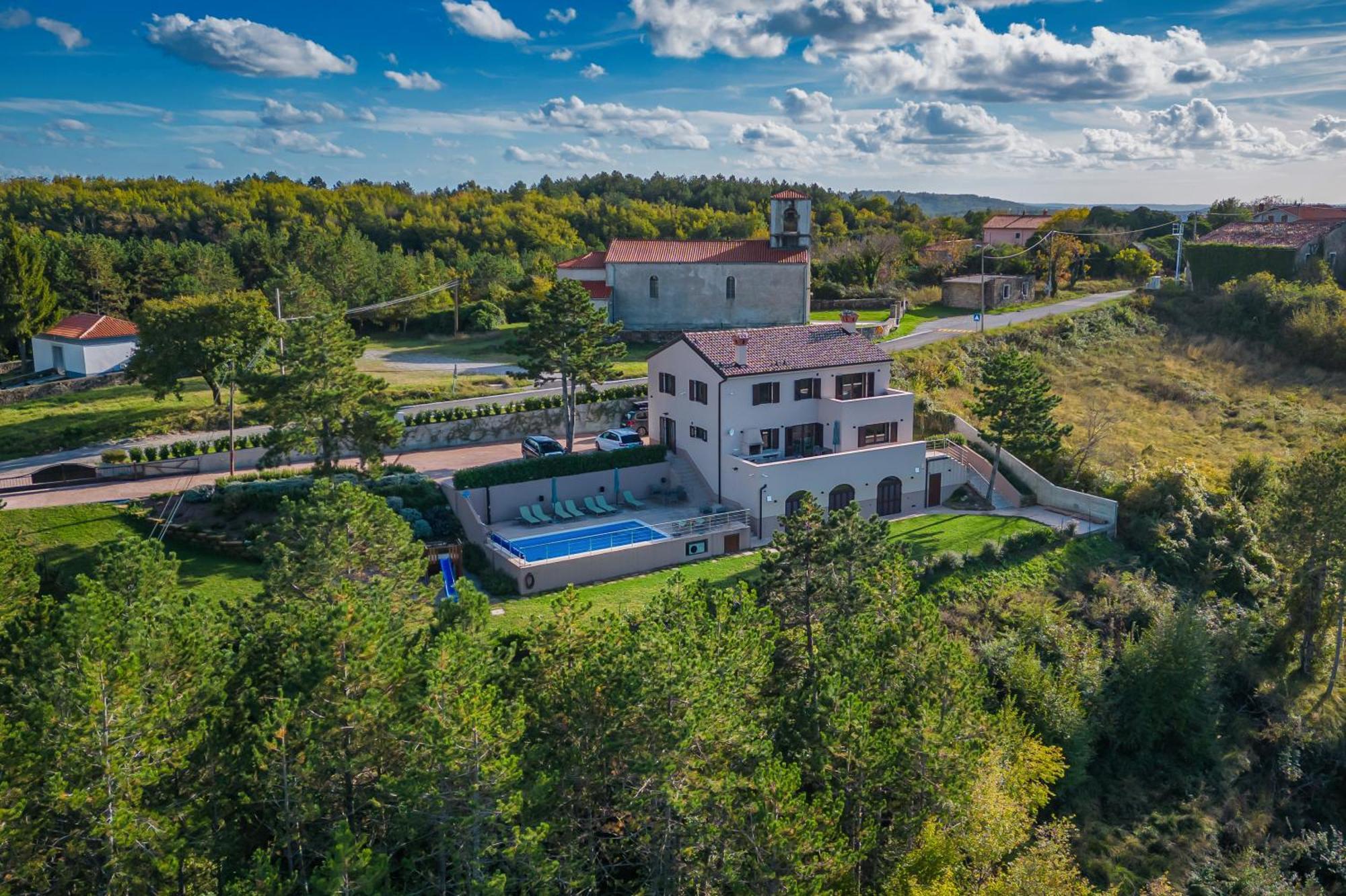 Luxury Villa Gradin Gračišče Eksteriør billede