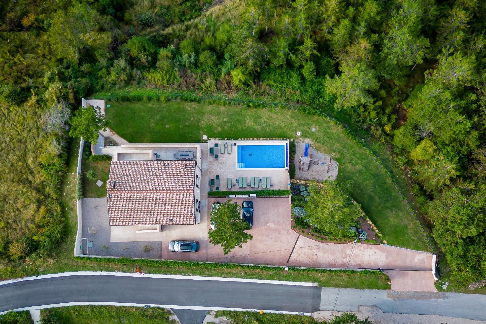 Luxury Villa Gradin Gračišče Eksteriør billede