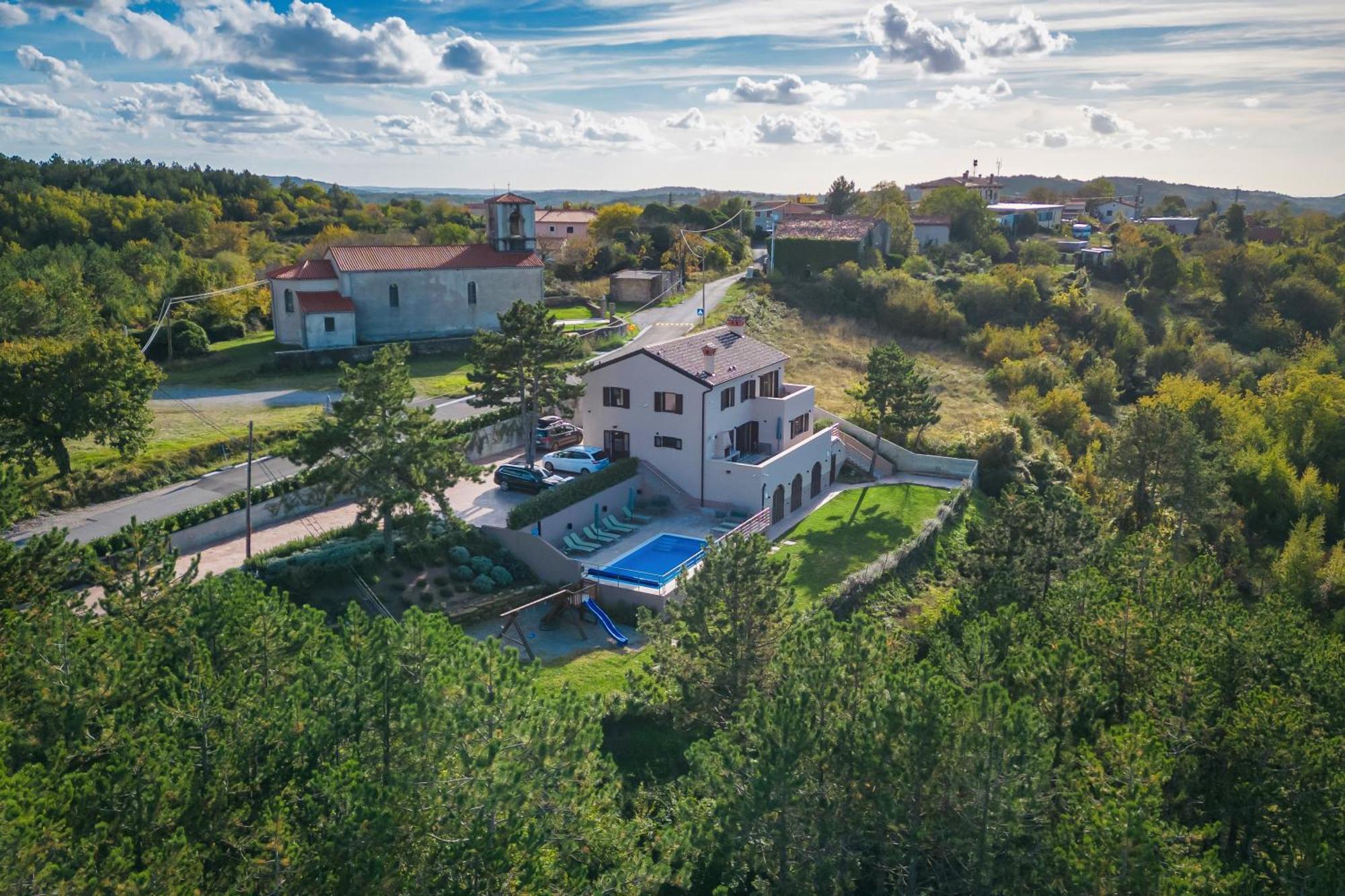 Luxury Villa Gradin Gračišče Eksteriør billede